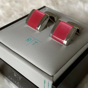 Tateossian 'Freeway Pink' Cuff Links - Near Mint